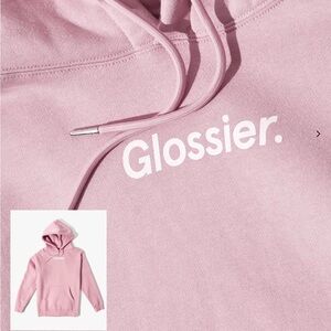 Glossier hoodie